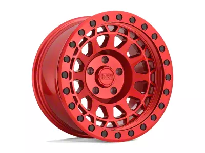 Black Rhino Primm Candy Red with Black Bolts 8-Lug Wheel; 17x9; 0mm Offset (08-10 F-250 Super Duty)