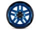 Black Rhino Barstow Dearborn Blue with Black Ring 6-Lug Wheel; 20x9.5; 12mm Offset (09-14 F-150)