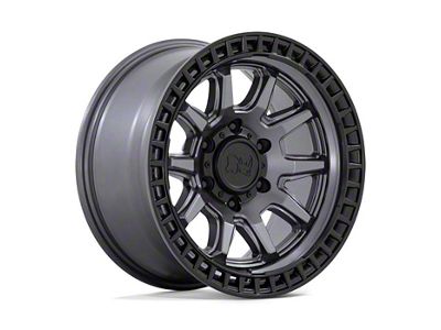 Black Rhino Calico Matte Gunmetal with Matte Black Lip 6-Lug Wheel; 20x9; 0mm Offset (09-14 F-150)