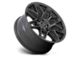 Black Rhino Caprock Matte Gunmetal 6-Lug Wheel; 17x8.5; 0mm Offset (09-14 F-150)