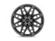 Black Rhino Caprock Matte Gunmetal 6-Lug Wheel; 17x8.5; 0mm Offset (09-14 F-150)