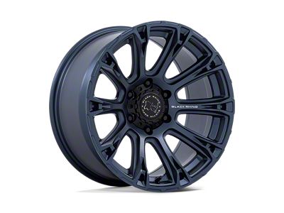 Black Rhino Diamondback Metallic Blue 6-Lug Wheel; 18x9; -12mm Offset (09-14 F-150)