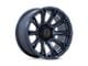 Black Rhino Diamondback Metallic Blue 6-Lug Wheel; 20x9; 12mm Offset (09-14 F-150)