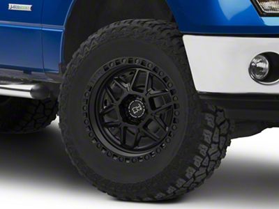 Black Rhino Kelso Matte Black 6-Lug Wheel; 17x9; 0mm Offset (09-14 F-150)