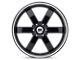 Black Rhino Pondora Gloss Black with Machine Ring 6-Lug Wheel; 20x8.5; 30mm Offset (09-14 F-150)