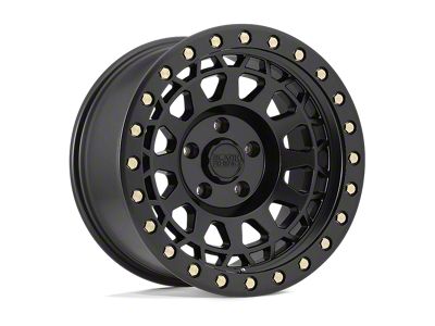 Black Rhino Primm Matte Black with Brass Bolts 6-Lug Wheel; 17x9; 0mm Offset (09-14 F-150)