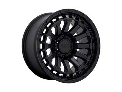 Black Rhino Raid Matte Black 6-Lug Wheel; 17x8.5; -18mm Offset (09-14 F-150)