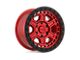 Black Rhino Reno Candy Red with Black Ring and Bolts 6-Lug Wheel; 17x9; 0mm Offset (09-14 F-150)