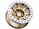 Black Rhino Rift Beadlock Matte Gold with Machined Ring 6-Lug Wheel; 17x8.5; 0mm Offset (09-14 F-150)