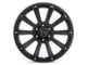 Black Rhino Sidewinder Matte Black 6-Lug Wheel; 18x9; -12mm Offset (09-14 F-150)