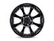 Black Rhino Sierra Gloss Black with Milled Spokes 6-Lug Wheel; 22x10; 0mm Offset (09-14 F-150)