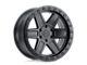 Black Rhino Attica Matte Black with Black Ring 5-Lug Wheel; 18x9.5; 0mm Offset (09-18 RAM 1500)