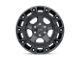 Black Rhino Cinco Gloss Black with Stainless Bolt 5-Lug Wheel; 17x9.5; 0mm Offset (09-18 RAM 1500)