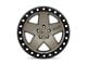 Black Rhino Crawler Matte Bronze with Black Ring 5-Lug Wheel; 18x9.5; 0mm Offset (09-18 RAM 1500)