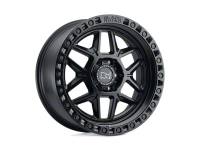 Black Rhino Kelso Matte Black 5-Lug Wheel; 18x9; 0mm Offset (09-18 RAM 1500)