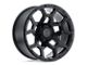 Black Rhino Overland Matte Black 5-Lug Wheel; 17x9.5; 0mm Offset (09-18 RAM 1500)