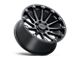 Black Rhino Pinnacle Semi Gloss Black with Gunmetal Bolts 5-Lug Wheel; 18x9; 2mm Offset (09-18 RAM 1500)