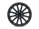 Black Rhino Pinnacle Semi Gloss Black with Gunmetal Bolts 5-Lug Wheel; 18x9; 2mm Offset (09-18 RAM 1500)