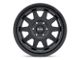 Black Rhino Stadium Matte Black 5-Lug Wheel; 17x9; 0mm Offset (09-18 RAM 1500)