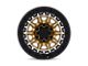 Black Rhino Tusk Matte Gold with Machined Ring 5-Lug Wheel; 17x8.5; -10mm Offset (09-18 RAM 1500)