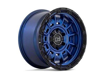 Black Rhino Legion Cobalt Blue with Black Lip 8-Lug Wheel; 20x10; -18mm Offset (10-18 RAM 2500)