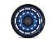 Black Rhino Legion Cobalt Blue with Black Lip 8-Lug Wheel; 20x10; -18mm Offset (10-18 RAM 2500)