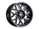 Black Rhino Reaper Gloss Black Milled 8-Lug Wheel; 20x11.5; -44mm Offset (10-18 RAM 2500)