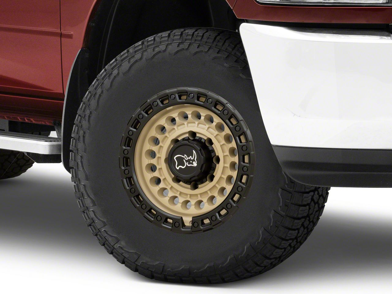 Black Rhino RAM 2500 Sentinel Desert Sand 8-Lug Wheel; 17x8.5; -18mm