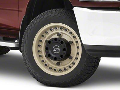 Black Rhino Armory Desert Sand 8-Lug Wheel; 20x9.5; -18mm Offset (10-18 RAM 3500 SRW)