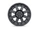 Black Rhino Cleghorn Matte Black 8-Lug Wheel; 18x9; -18mm Offset (10-18 RAM 3500 SRW)