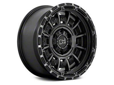 Black Rhino Legion Matte Black Gray Tint 8-Lug Wheel; 20x10; -18mm Offset (10-18 RAM 3500 SRW)