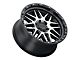 Black Rhino Alamo Gloss Black Machined 8-Lug Wheel; 17x9; 6mm Offset (11-16 F-250 Super Duty)