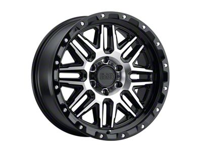 Black Rhino Alamo Gloss Black Machined 8-Lug Wheel; 20x9; 6mm Offset (11-16 F-250 Super Duty)