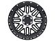 Black Rhino Alamo Gloss Black Machined 8-Lug Wheel; 20x9; 6mm Offset (11-16 F-250 Super Duty)