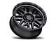 Black Rhino Alamo Matte Black 8-Lug Wheel; 17x9; -18mm Offset (11-16 F-250 Super Duty)