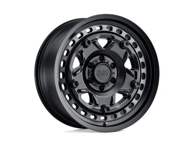 Black Rhino Grange Matte Black with Machined Tint Ring 8-Lug Wheel; 18x9; 6mm Offset (11-16 F-250 Super Duty)