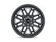 Black Rhino Hollister Gloss Black with Milled Spokes 8-Lug Wheel; 20x9.5; -18mm Offset (11-16 F-250 Super Duty)