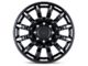 Black Rhino Mission Matte Black with Machined Tinted Spokes 8-Lug Wheel; 20x11.5; -44mm Offset (11-16 F-250 Super Duty)