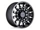 Black Rhino Mission Matte Black with Machined Tinted Spokes 8-Lug Wheel; 20x9; -18mm Offset (11-16 F-250 Super Duty)