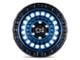 Black Rhino Sentinel Cobalt Blue with Black Ring 8-Lug Wheel; 17x8.5; -18mm Offset (11-16 F-250 Super Duty)