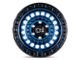 Black Rhino Sentinel Cobalt Blue with Black Ring 8-Lug Wheel; 17x8.5; 0mm Offset (11-16 F-250 Super Duty)