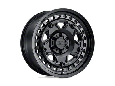 Black Rhino Grange Matte Black with Machined Tint Ring 8-Lug Wheel; 18x9; 6mm Offset (11-16 F-350 Super Duty SRW)