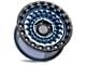 Black Rhino Sentinel Cobalt Blue with Black Ring 8-Lug Wheel; 17x8.5; 0mm Offset (11-16 F-350 Super Duty SRW)