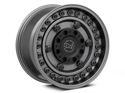 Black Rhino Armory Matte Gunblack 6-Lug Wheel; 20x9.5; 6mm Offset (14-18 Sierra 1500)