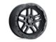 Black Rhino Barstow Textured Matte Black 6-Lug Wheel; 20x9.5; -18mm Offset (14-18 Sierra 1500)
