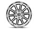 Black Rhino Chase Brushed Gunmetal 6-Lug Wheel; 17x8.5; 0mm Offset (14-18 Sierra 1500)