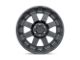 Black Rhino Cleghorn Matte Black 6-Lug Wheel; 18x9; -18mm Offset (14-18 Sierra 1500)