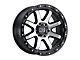 Black Rhino Coyote Gloss Black Machined 6-Lug Wheel; 18x9; 12mm Offset (14-18 Sierra 1500)