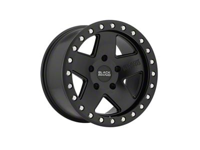 Black Rhino Crawler Matte Black 6-Lug Wheel; 20x9.5; 12mm Offset (14-18 Sierra 1500)