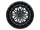 Black Rhino Fury Gloss Black 6-Lug Wheel; 20x11.5; -44mm Offset (14-18 Sierra 1500)